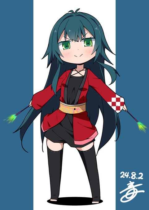 二刀流しちゃう月村手毬さん(・ω・)
昨日投稿したんだけど、色とかちょっと修正版 