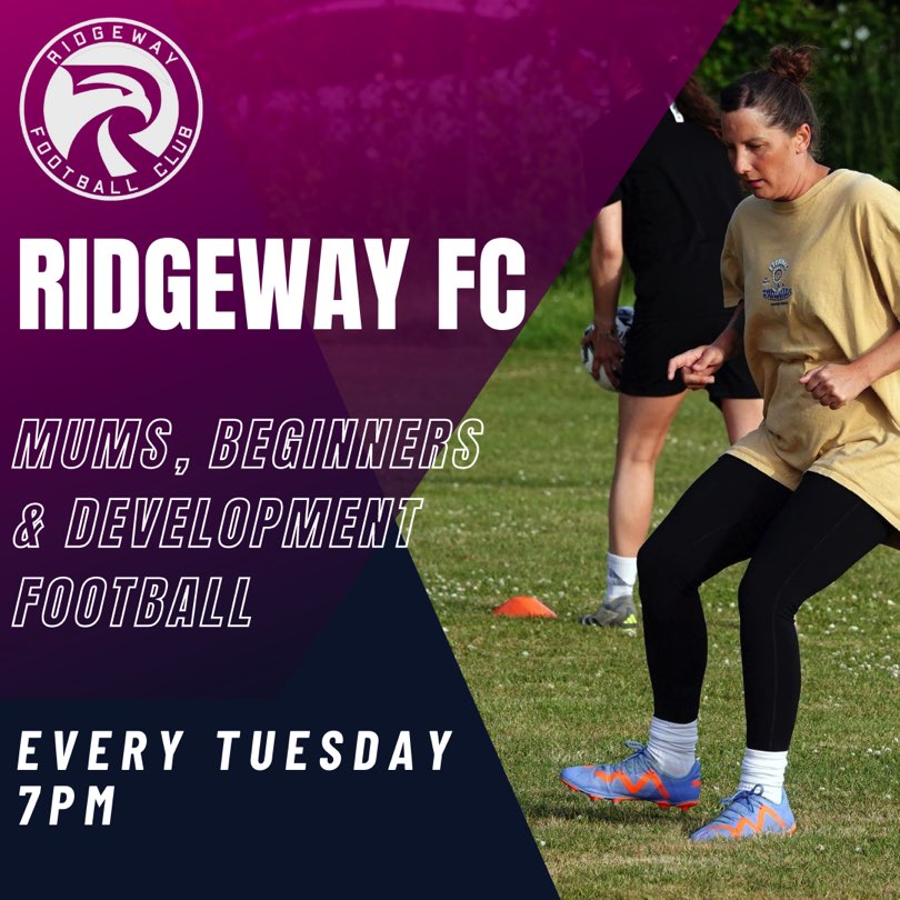 As a club we are so proud of our brand new Ridgeway FC Ladies Development squad.
Starting just a few weeks ago we now have a complete squad signed from our mums and beginners sessions and they will be representing the club in the Dorset League this season.