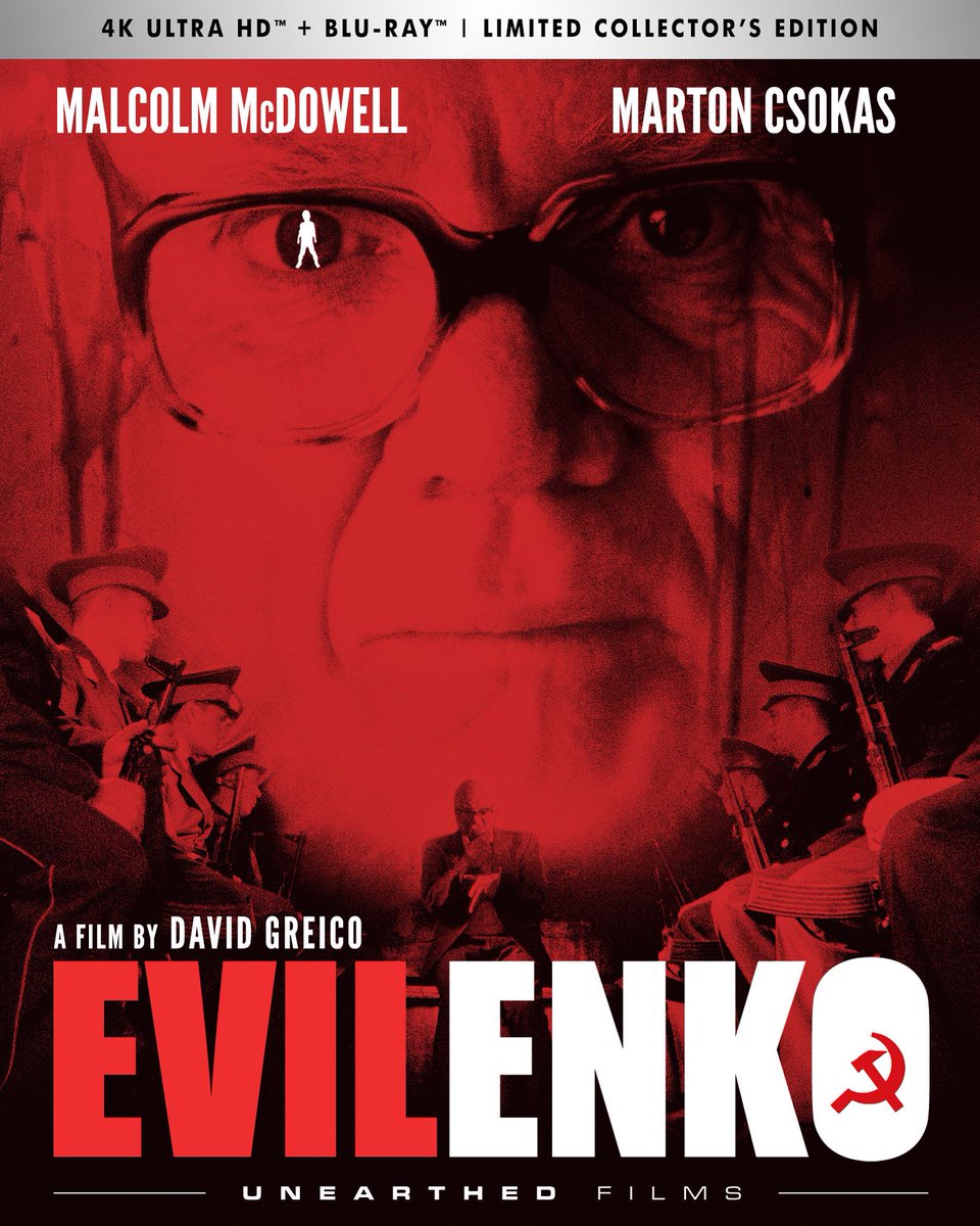 leloupceleste's tweet photo. À paraître le 10 décembre prochain aux 🇺🇸 via @Unearthedfilms.

#Evilenko (2004) de #DavidGrieco en édition limitée collector #4KUltraHD 📀.

@McDowellMalc #MartonCsokas https://t.co/J1ohuOinIZ