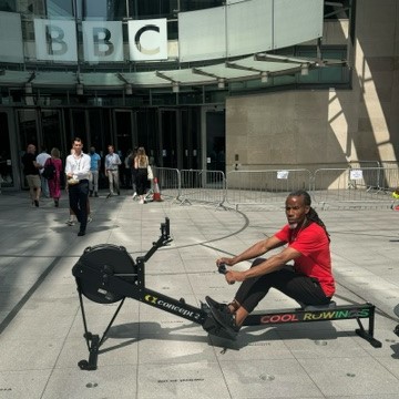 For <a href="/BBCRadio2/">BBC Radio 2</a> #LetsMoveIt we were invited to <a href="/theJeremyVine/">Jeremy Vine | Here, on Tiktok, Insta & Facebook</a> show to reveal how to stay fit regardless of age/ability. Jeremy tried our rowing machine but <a href="/agelessteenager/">Ageless Teenagers</a> Hazel stole the show with her Olympics-worthy sprint!
ow.ly/WNgY50SQuS8
#BBCRadio2 #JeremyVine #Rowing