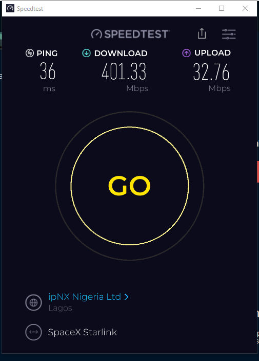 sainna's tweet photo. No Downtime No throttling @Starlink https://t.co/rqFRPhoT99