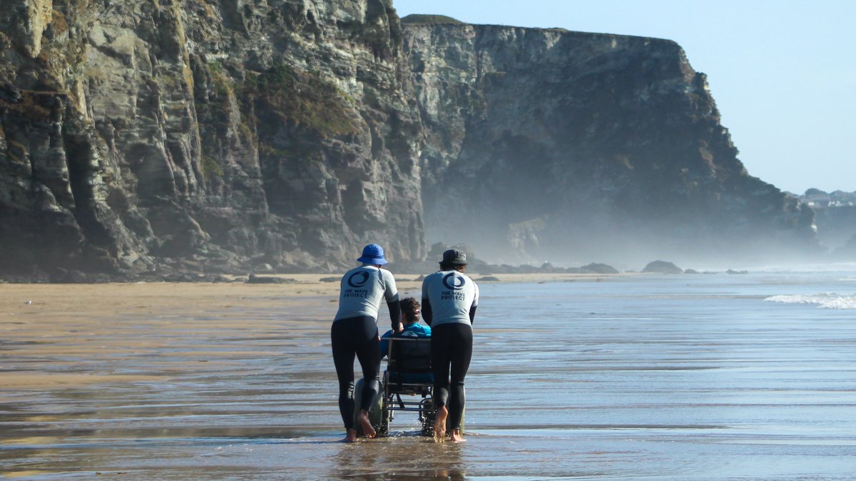 🏄‍♀️  We believe everyone should experience the thrill of catching a wave. Our Adaptive Surfing Hubs at Watergate Bay, Croyde, Scarborough &amp; the Isle of Wight have been making this a reality!

Want to find out more about #AdaptiveSurfing? Visit our website: loom.ly/vrH_tzE