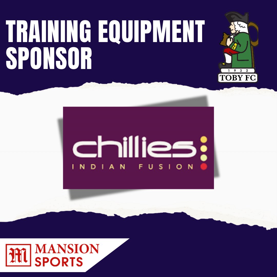 TobyFC_'s tweet image. MENS FIRST TEAM | TRAINING EQUIPMENT SPONSOR 

Big thank you to Chillies 🌶️ in South Woodham Ferrers for sponsoring the training equipment for the lads. Your support is greatly appreciated 🤝