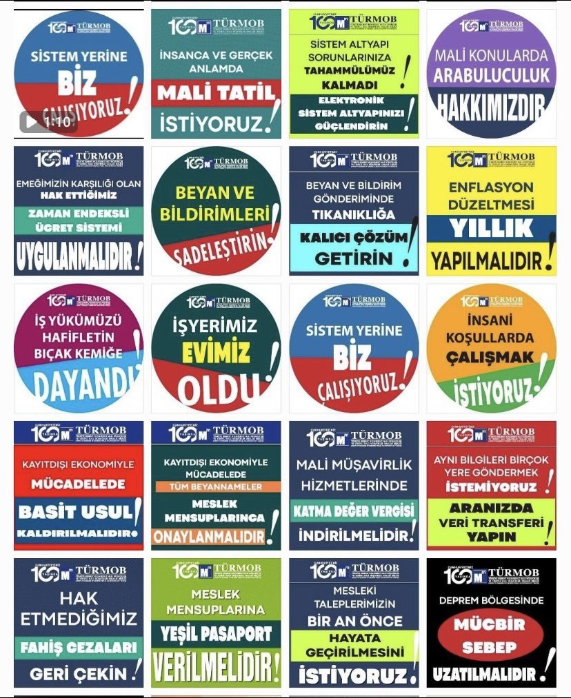 #MaliMüşavirinSesiniDuy #MaliMüşavirMitingi
Allah aşkına şu taleplerde ne var ya:)
Kamu görevi görüyoruz.İşimizin de başındayız.Ama bu kadarı da zulme girer. 
Sükut İkrardan ama biz Sükut ettikçe görmezden geliniyor,talepleri dinlenmez bir duruma düşürülüyoruz. Soruyoruz Neden?