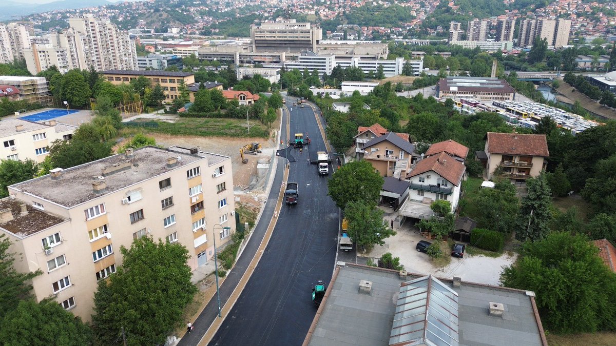 Završetak radova u Majdanskoj ulici.