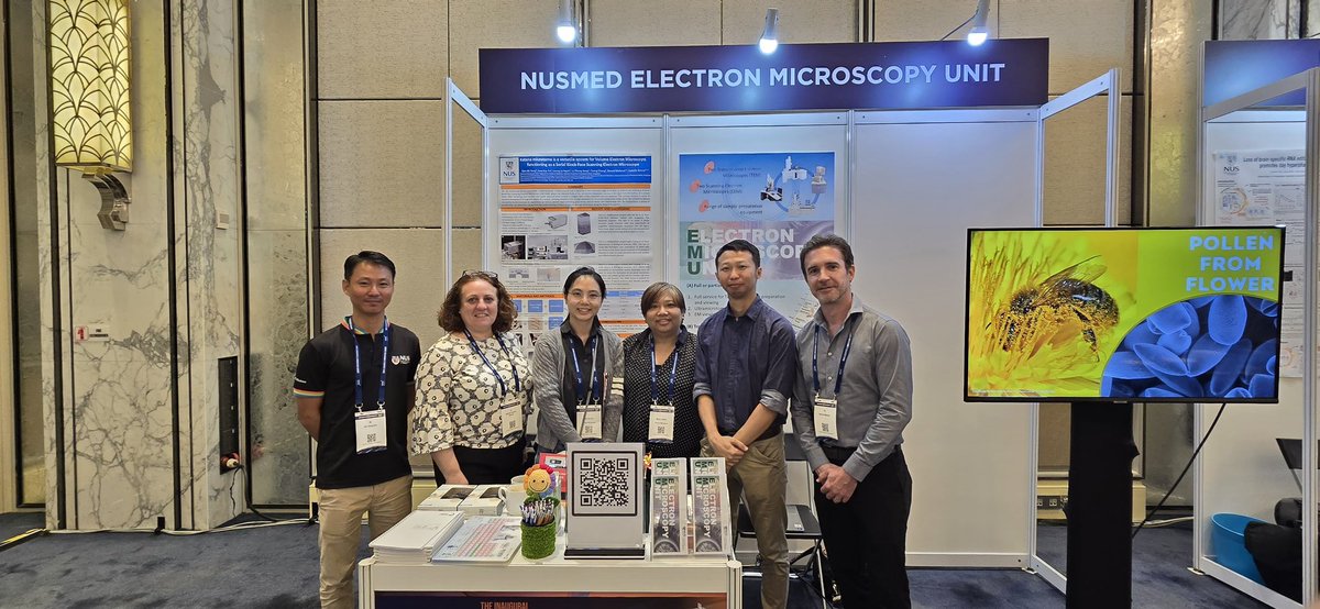 Electron Microscopy Unit Singapore (@emu_nus) on Twitter photo Happy to participate in the NUHS Scientific and Innovation Summit 2024. The talks are insightful and good chance to showcase the core facilities in NUS Medicine! Happy to participate in the NUHS Scientific and Innovation Summit 2024. The talks are insightful and good chance to showcase the core facilities in NUS Medicine!