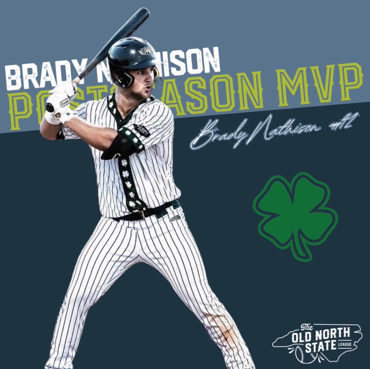 Postseason MVP🏆 Congratulations to Brady Nathison of the <a href="/ClaytonClovers/">Clayton Clovers</a> 🎉

Photo via <a href="/jbullworks/">joseph bullock</a> 

#ONSL