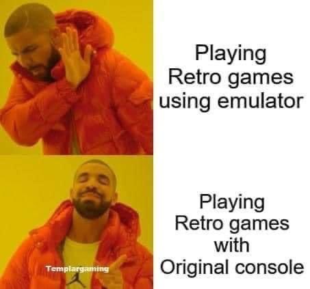 Gamer_Dan5's tweet photo. Never used Emulator in my entire life! 😎👌

What about you guys? 🤔

.

#GamersUnite #retrogamer #gaming #GamingCommunity https://t.co/vUAljH698I