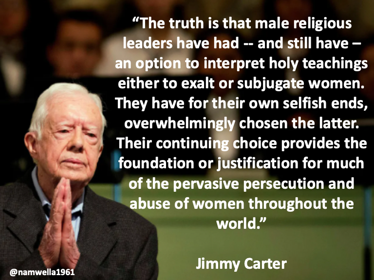Whenever I see Jimmy Carter trending, I fear the worst.

So I'm happy to see President Carter is trending because he's holding on long enough to vote for Kamala Harris.
#ProudBlue #YesWeKam2024 #WeAreNotGoingBack #VoteBlueToStopACriminalDictator #TrumpIsNotFitToBePresident