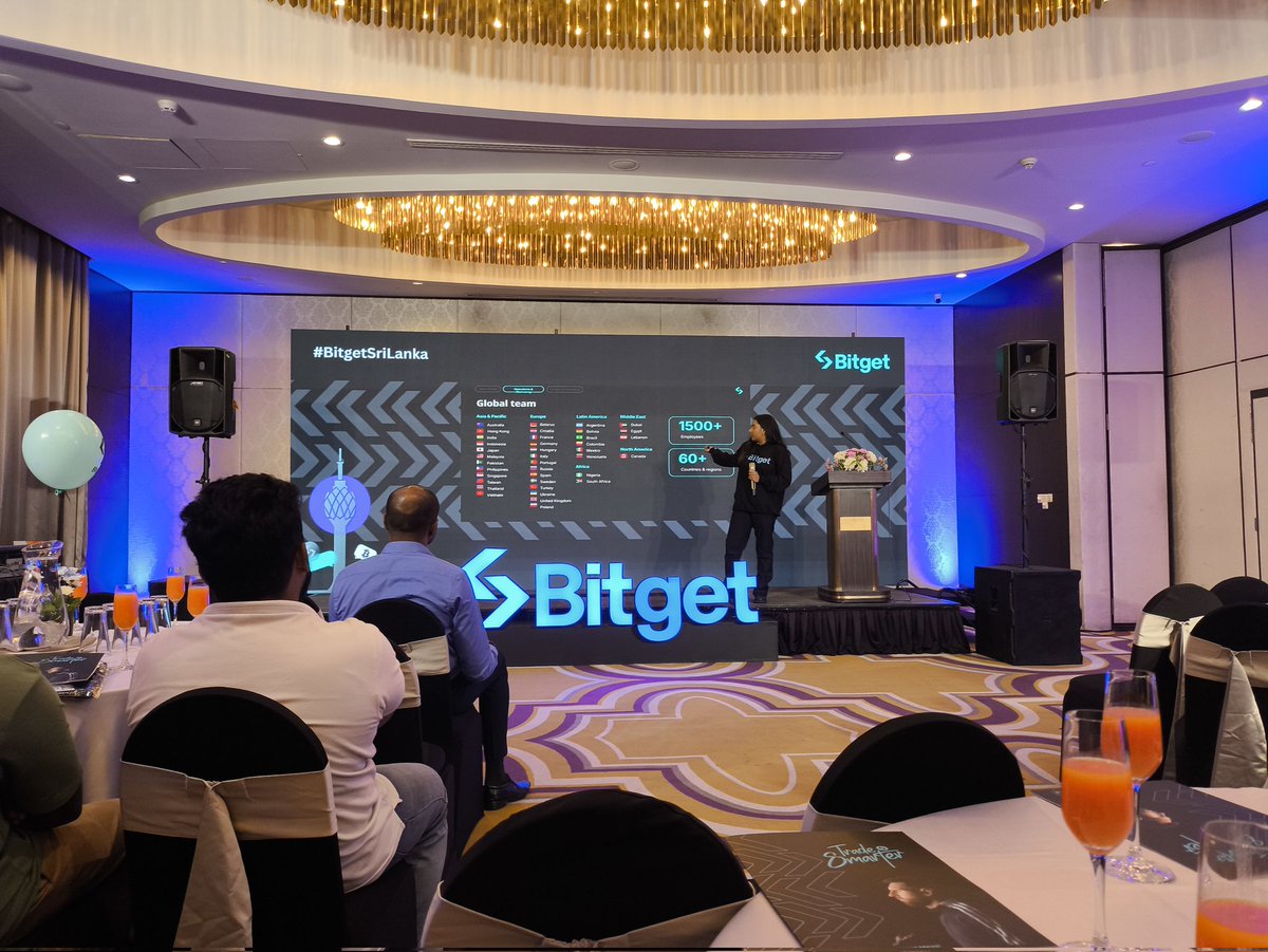 Techtrixlk's tweet photo. @bitgetglobal @BitgetIndia @bitgetindian bitget community meetup https://t.co/UfVZ42mz9a
