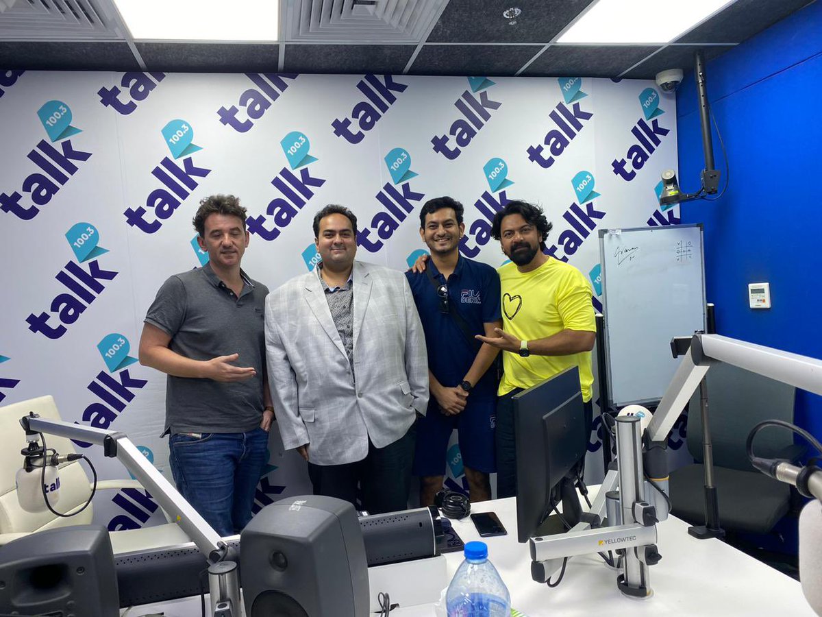 SM_Comms's tweet photo. Missed Pranav Kohli’s interview on Talk 100.3 FM? Catch the replay to hear from the founder and CEO of Pickleball World Rankings about the latest in pickleball! 🎧 #Pickleball #Sports #Replay 

https://t.co/cM3gFsTwZm https://t.co/nj2pAgZ2TR