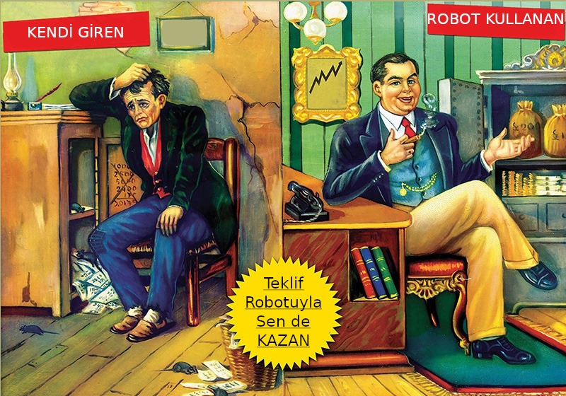 İşte Fark Bu Kadar Bariz !!!
Teklif Robotu Size Çok Fazla Avantaj Sağlar. 
İletişime Geçin Siz de Kazanın 🙂
#uyap #teklif #ihale #ihale_robotu #Esatis #Evihale #arsaihale #teklif_robotu