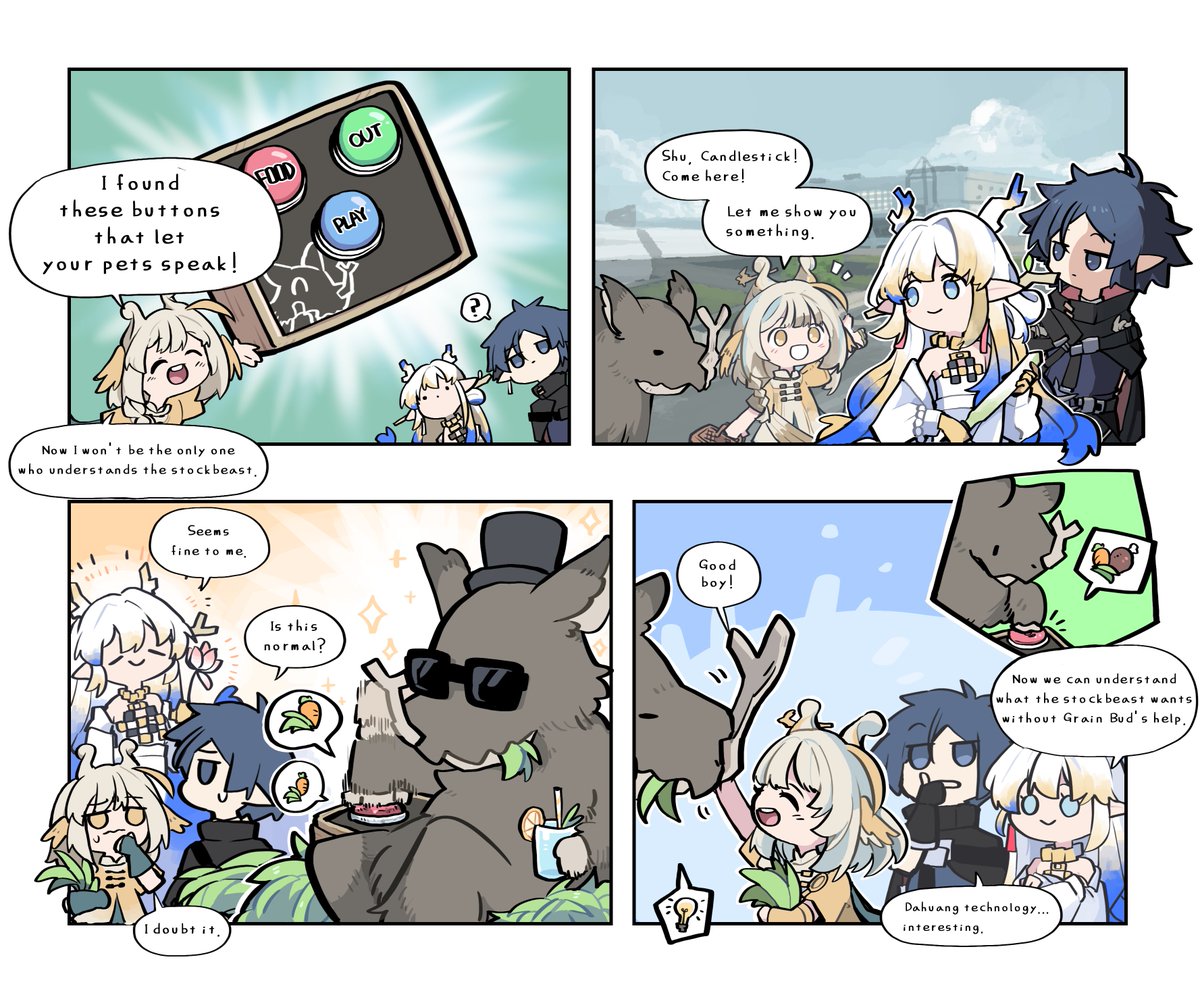 worked on a cartoon that will be uploaded on Instagram
Huge thanks to 0arknights_messenger_official on Instagram and Yostar :D
#Arknights
https://t.co/KWXyBZDH2D