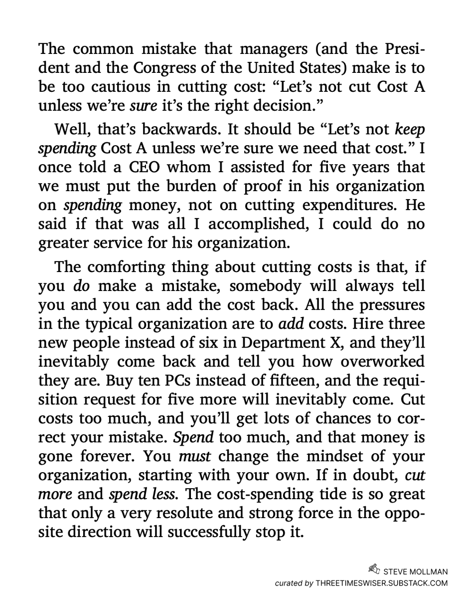 Kpaxs's tweet image. Cut costs first, ask questions later.