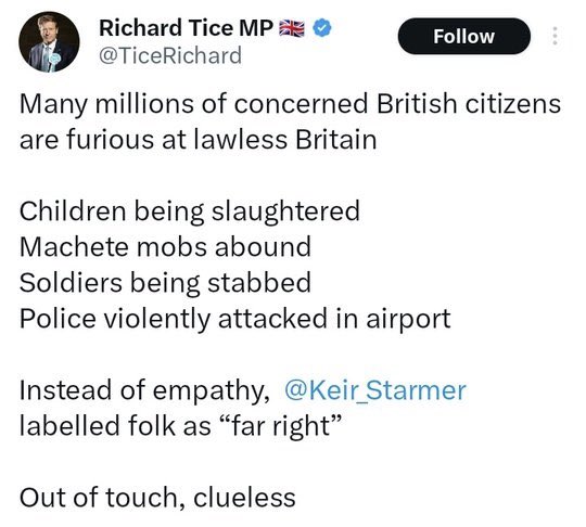 bmay's tweet photo. Here’s a right wing clown, in our parliament, fanning the flames when he could be using his public voice to cool the temperature. 🤡 https://t.co/ezVdpr7OFh