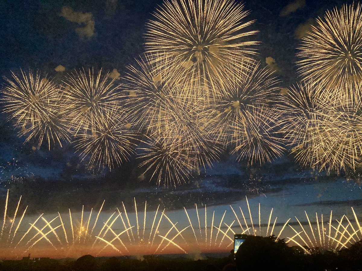 meshiaka7's tweet photo. 今年も良き花火でした🎇 https://t.co/xmUC3D7Z9I