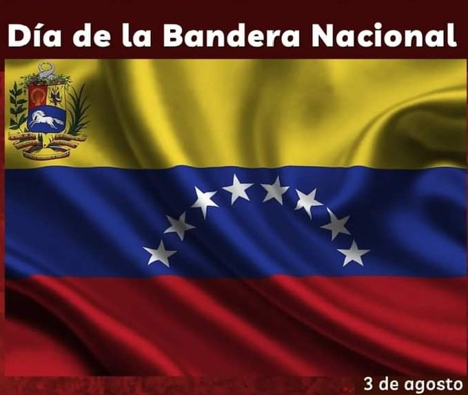 822Guaicamacuto's tweet photo. #Efemeride Cada #3DeAgosto se celebra el día de la Bandera Nacional, en honor al Generalísimo Francisco de Miranda que junto a su Expedición Libertadora en 1806 tocó tierra venezolana en la Vela de Coro y ondeó por primera vez en el país la bandera tricolor. https://t.co/B08eWt85j0