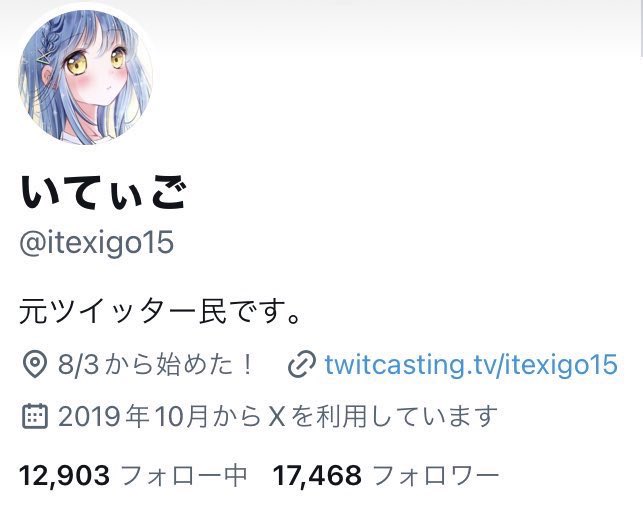 全盛期(1枚目)はフォロワー2万6000人もいたのに、3年の失踪で9000人もフォロワー減るのすごいなw
こりゃぁもう昔絡んでいた人はツイッターに居ないのかな。数年前のことなのに当時がものすごく懐かしいな〜