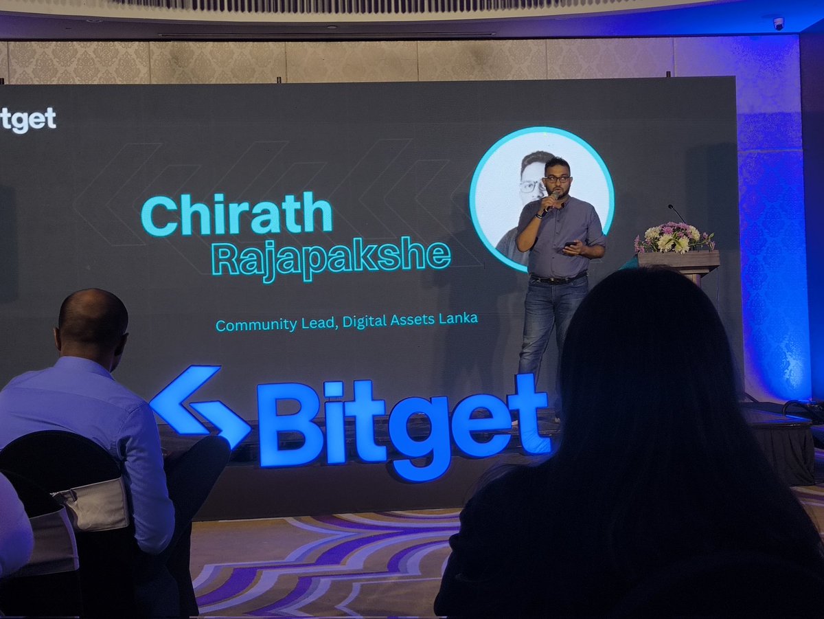 Techtrixlk's tweet photo. @bitgetglobal @BitgetWallet @BitgetInsights @BitgetIndia nice education session by Chirath https://t.co/4b3xQh9FOl