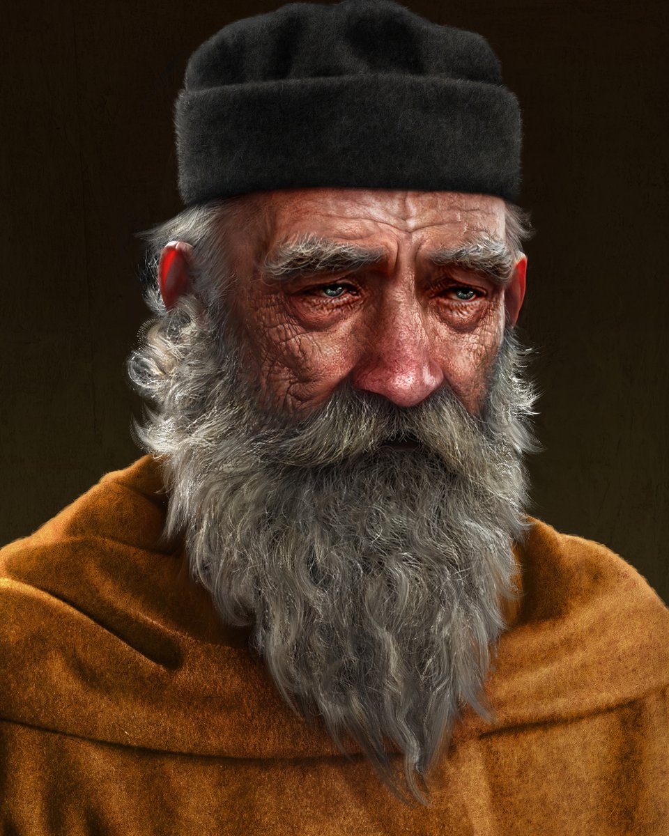 Here are some new portraits I made for the upcoming patch of Manor Lords ⚔️