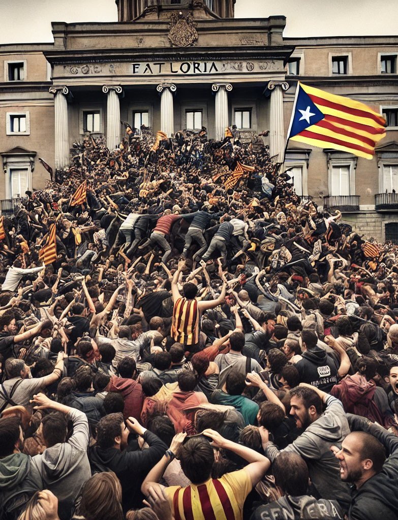 gcjordi's tweet photo. @KRLS M'ensumo que venen hores molt greus (i transcendents) per a Catalunya. Hem d'encarar el #CombatFinal sense por. Passi el que passi la vida per #Catalunya, sempre. No tinguem por, si us plau, siguem dignes, molts deixarem la pell si cal. A l'enemic, de cara. #INDEPENDÈNCIA!!! https://t.co/UjGdVlvZT9