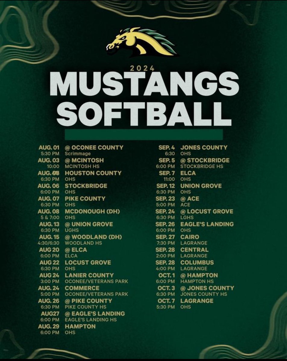 Senior season 💚💛 <a href="/OLA_HIGH_AD/">Ola High Athletics</a> <a href="/OlaMustang/">Ola Mustang Softball</a> <a href="/Just_us_Kicks/">Lee Kicklighter</a>