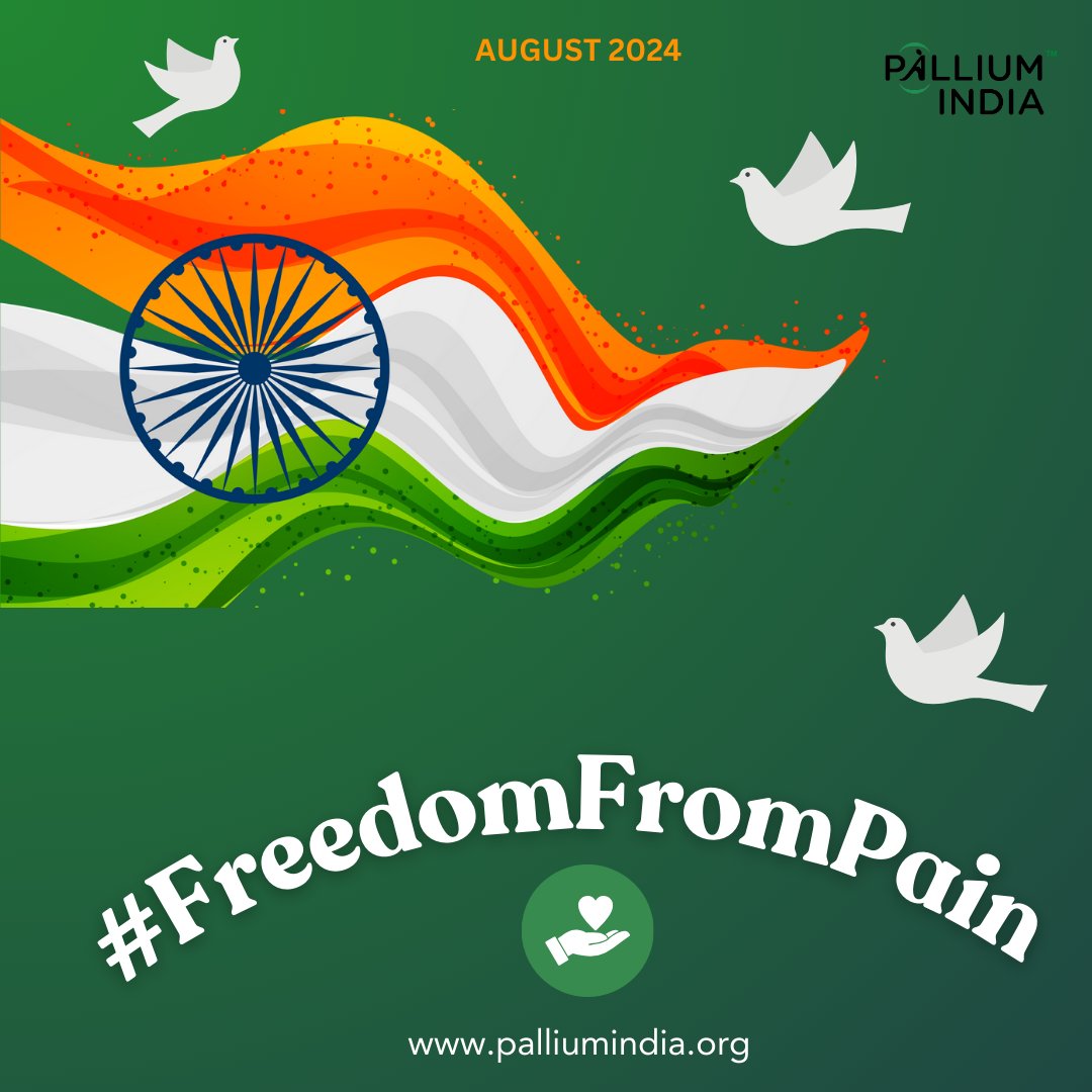 Donate ₹1947. 

Join the #FreedomFromPain movement, and help us create a pain-free India. 

A one-time donation of ₹1947 covers a full Home-care visit by an interdisciplinary team, including fuel / transport and medicines. 

Click here to donate ₹1947: pallium-india.danamojo.org/dm/freedomfrom…