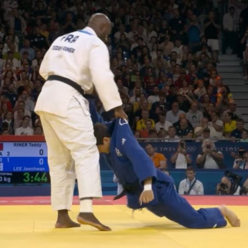 Даааа, эта олимпедиада это что-то... что ни день то скандал. Против лома нет приёма, как оказалось... 60кг разница спортсменов. Такой спорт нафих не нужен