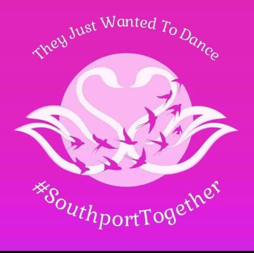 #SouthportTogether

Close to home both geographically and as a mum of a daughter who attended dance camps with our lovely dance family.  

Lighting up the area in pink this weekend for all the victims. 💖