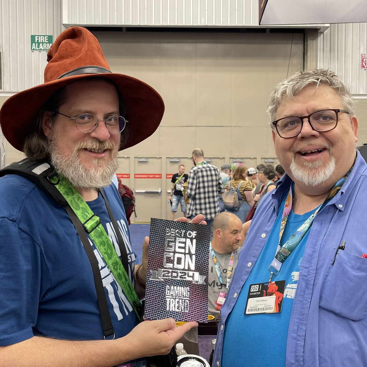 GamingTrend's tweet photo. Happy to present a #BestOfGenConAward to @game_tables for their amazing Deluxe Dragon Chair! #GenCon2024 https://t.co/niaZ5iiWXD