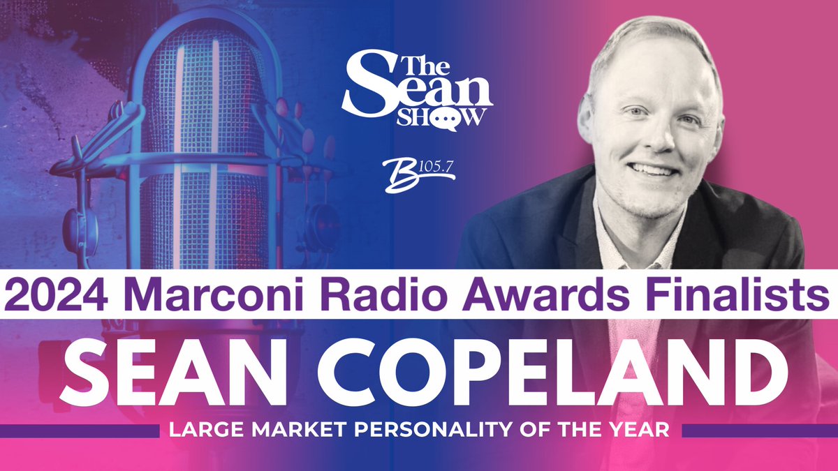 I’m up for a National Association of Broadcasters Marconi Award. Some call this the Oscars of radio. Winners will be announced at a fancy ceremony in NYC this fall. Thanks to each of my 37 listeners for saving me the trouble of having to get a real job 🏆❤️