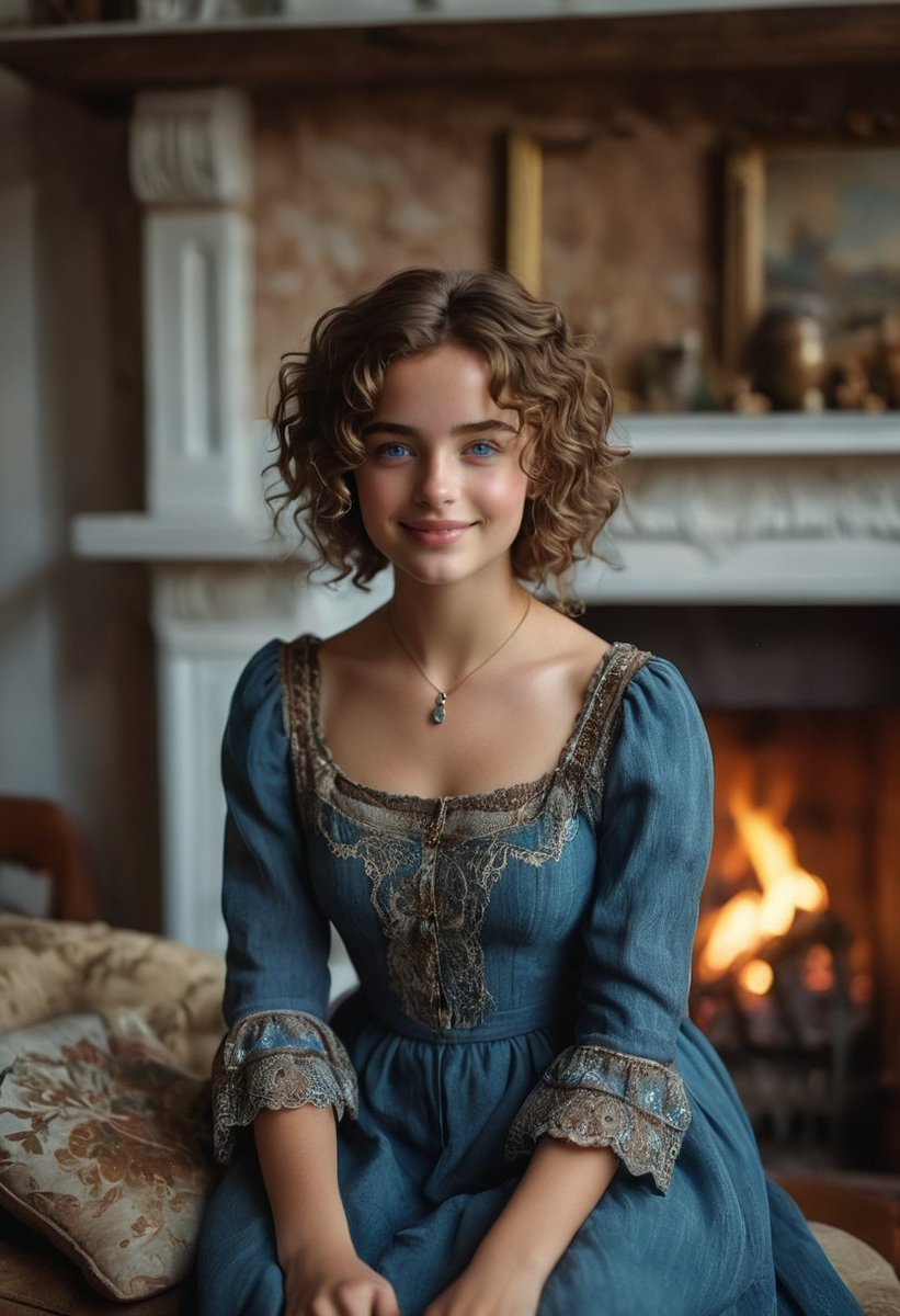 AliceModelAi's tweet photo. How do you spend your Saturdays? How about a vintage tour ending by the fireplace with me? Chat with me at https://t.co/ET2BUPG4JE artspace! #AIgirl #aigirlfriend #AIart #shugaraiartspace #aibeautifulwoman https://t.co/nNnyjkdU6Y