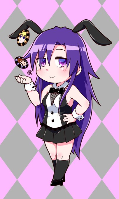 バニーの日は終わったけど、この扉絵衣装のバニーあぎりさんを再掲します 