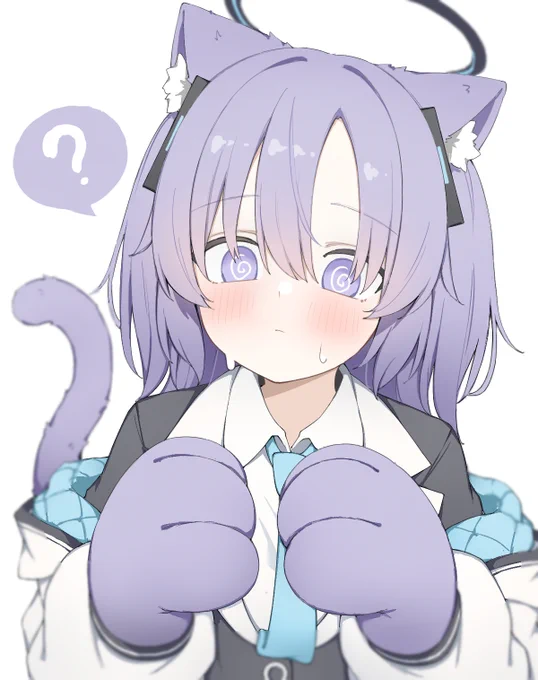 猫ユウカ #ブルアカ 