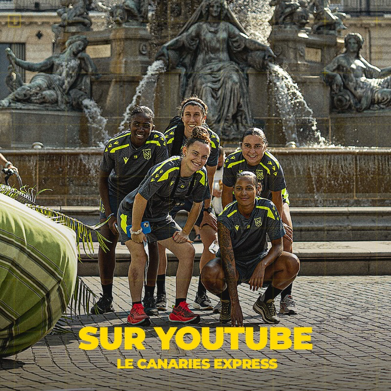 FCN_Feminines's tweet photo. 𝗟𝗲 𝗖𝗮𝗻𝗮𝗿𝗶𝗲𝘀 𝗘𝘅𝗽𝗿𝗲𝘀𝘀 𝘀𝘂𝗿 𝗬𝗼𝘂𝗧𝘂𝗯𝗲 ! 🎬

Quel groupe a eu la meilleure stratégie ? Réponse en vidéo ! 😉

#OnEstNantes #CanariesExpress