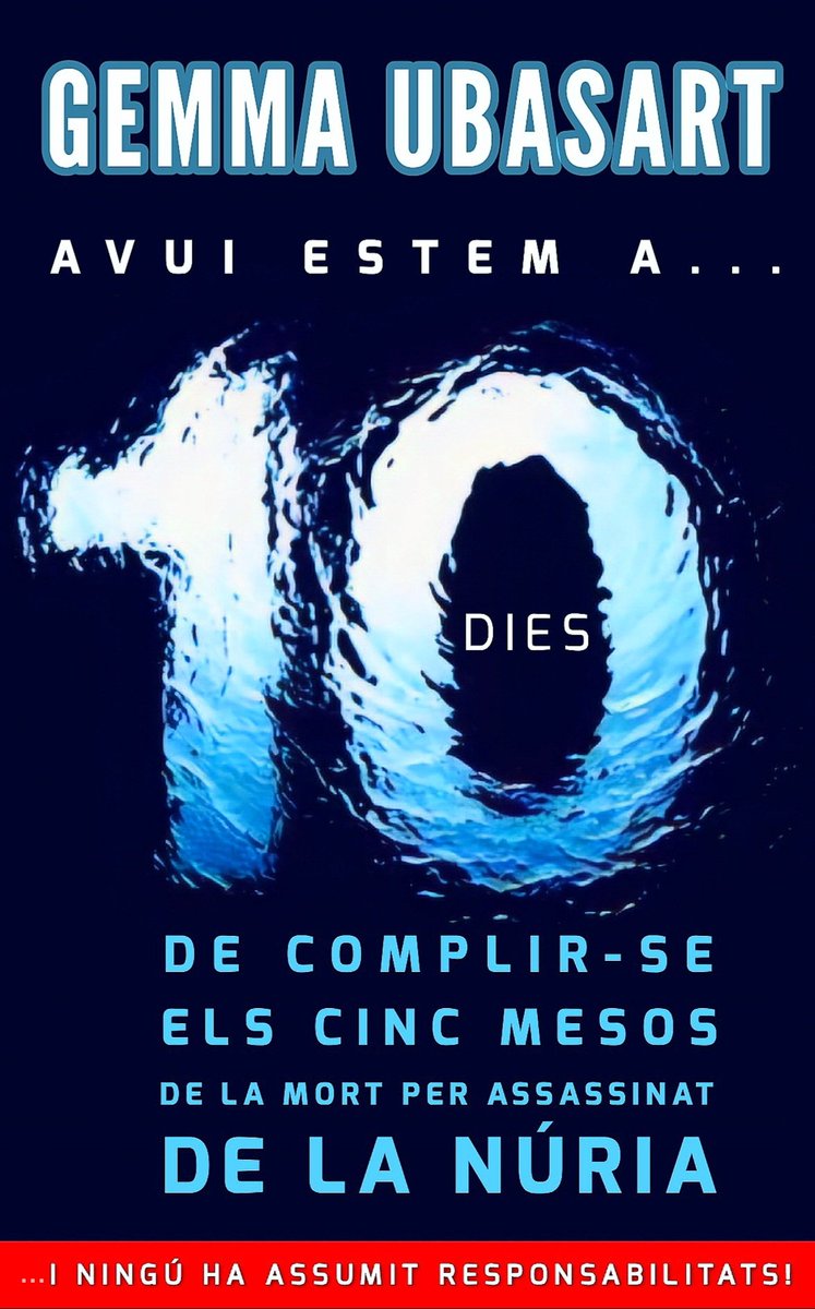 𝗚𝗘𝗠𝗠𝗔 𝗨𝗕𝗔𝗦𝗔𝗥𝗧
Estem a 10 dies de complir-se els  mesos de la mort de la NÚRIA!
<a href="/MBPresons/">𝙼𝚊𝚛𝚎𝚊 𝙱𝚕𝚊𝚟𝚊 𝙿𝚛𝚎𝚜𝚘𝚗𝚜</a> <a href="/csifpresons/">Csif Presons</a> <a href="/ccoogenepresons/">CCOO PRESONS #DTP</a> <a href="/ugtpresons/">UGTPRESONS</a>
<a href="/andreajvilloria/">Andrea Villoria</a> <a href="/mamisexta/">Mamisexta</a> <a href="/SunAerin/">aerin sun</a> <a href="/Grudge32975933/">Grudgethequeen</a> <a href="/meryp361/">Mery</a> <a href="/figheri/">albert</a> <a href="/HerasRibas/">Nacho Ribas Heras</a> <a href="/javiyasta/">Javi</a> <a href="/Frix76801903/">Frix</a> <a href="/gemmaubasart/">gemma ubasart</a> <a href="/justiciacat/">Justícia</a>