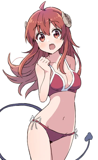 水着シャミ子#まちカドまぞく 