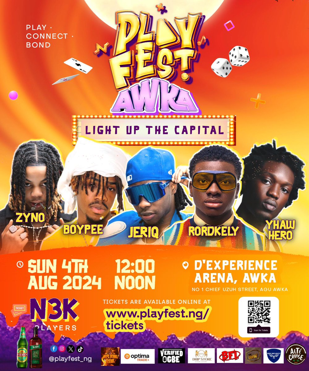 Playfest_ng's tweet image. Who are you most excited to see at the Play Fest tomorrow?

#PlayFestAwka