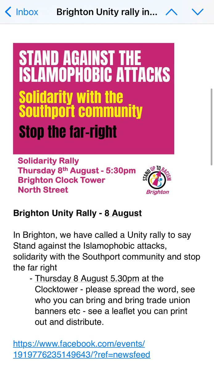 BrightonHoveUnison (@unisonbhcc) on Twitter photo We'll be at the Solidarity March on Thursday. The Trade Union movement must be front and centre of the fight against fascism <a href="/BtonHoveSUTR/">Brighton & Hove SUTR</a> We'll be at the Solidarity March on Thursday. The Trade Union movement must be front and centre of the fight against fascism <a href="/BtonHoveSUTR/">Brighton & Hove SUTR</a>