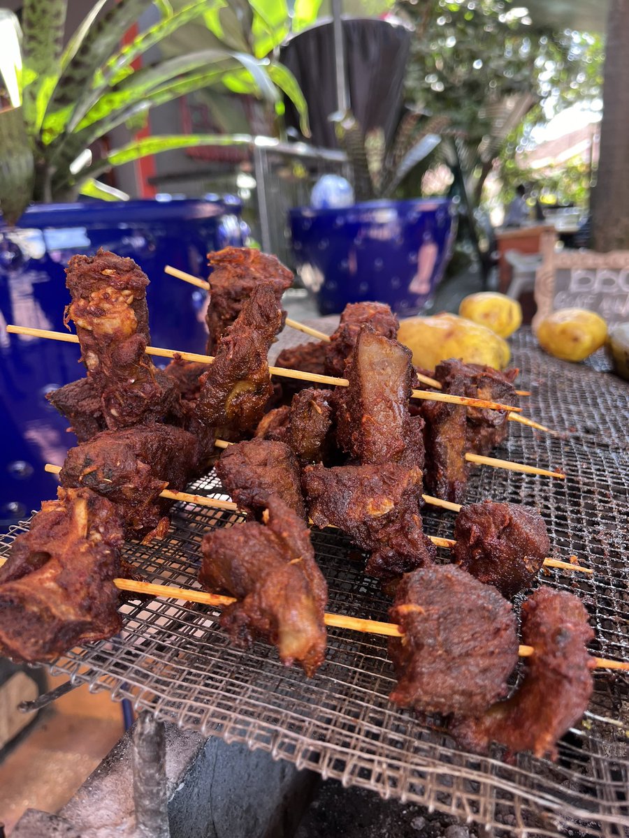 CoffeeAtLastUG's tweet photo. Saturdays are for BBQ at our branches!
Stop by for some goat & chicken served with matooke & Irish! #coffeeatlast #bbqsaturdays https://t.co/0XRugIxoTi