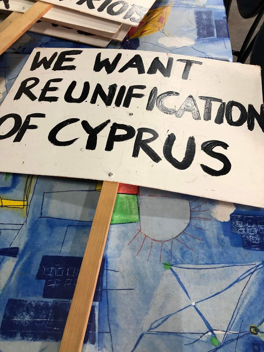 Parikiaki's tweet photo. Australian Cypriots protest in Melbourne, Australia on the 50th anniversary of the Turkish occupation of #Cyprus 
#AustralianCypriots 
See more photos at parikiaki facebook https://t.co/NchABbE2oF