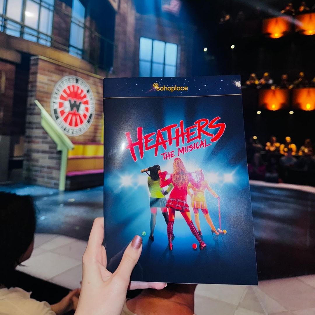 HeathersMusical's tweet photo. From town 👉 to tour!

📸 theseasonsoftheatre, jawaad . london https://t.co/MccjO7xuPD