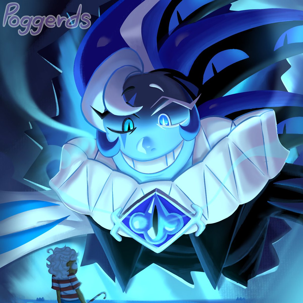poggerds's tweet image. Shadow Milk! (ft, Gingerbrave)
#cookierun #shadowmilkcookie