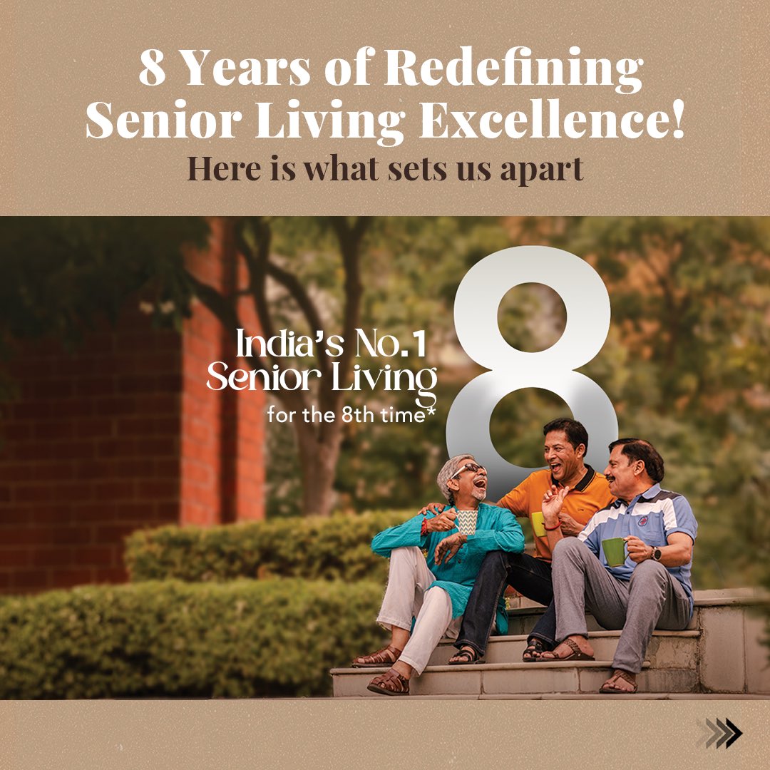 Ashiana_Housing's tweet photo. Proud to be India's top choice for enriching and vibrant senior lifestyles. Here's to many more! Cheers to happy, healthy, and fulfilled senior lives. 🥂
Scan the QR code to read more!
#AshianaHousing #SeniorLiving #CelebratingLife #Track2realty #AshianaBlogs #RealEstateBlogs #TopRanked #ElderlyCare