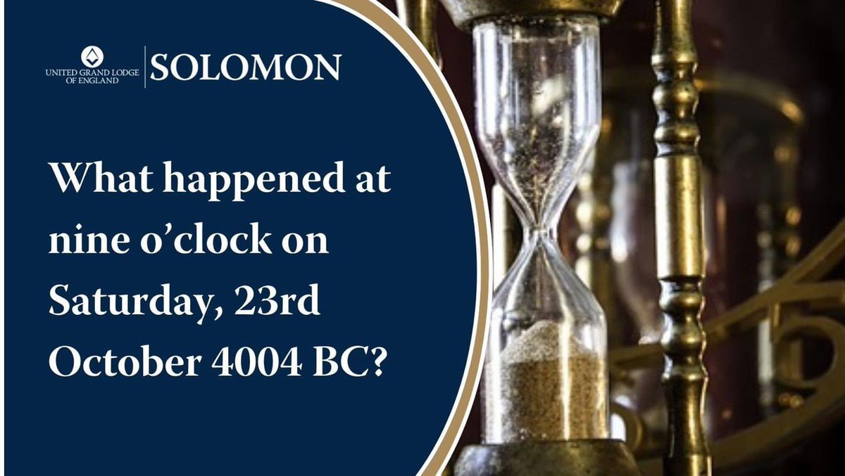 Anno Lucis a brief explanation of the origins of Masonic Time
 
Click here: solomon.ugle.org.uk/pluginfile.php…

United Grand Lodge of England