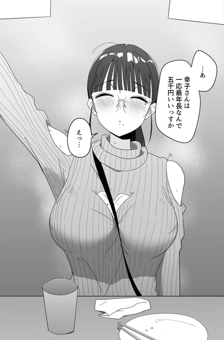 新入生・幸子15浪(33)と新入生タダの飲み会(2/2) 