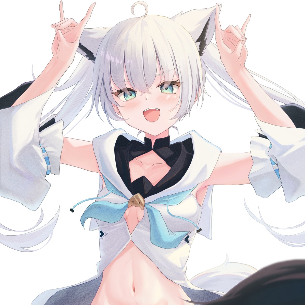 ツインテール!
#絵フブキ 