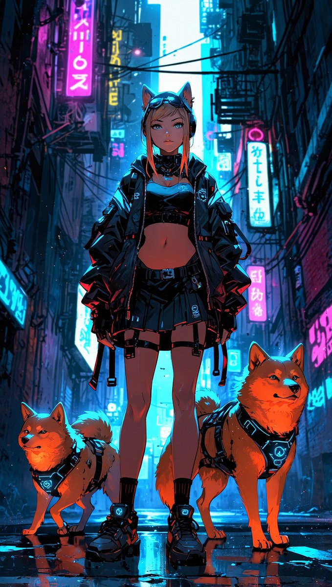 nashu_web's tweet photo. "Shiba Inu keeper"
#AIart #AIイラスト #CyberDogs https://t.co/jujWF2CfMj