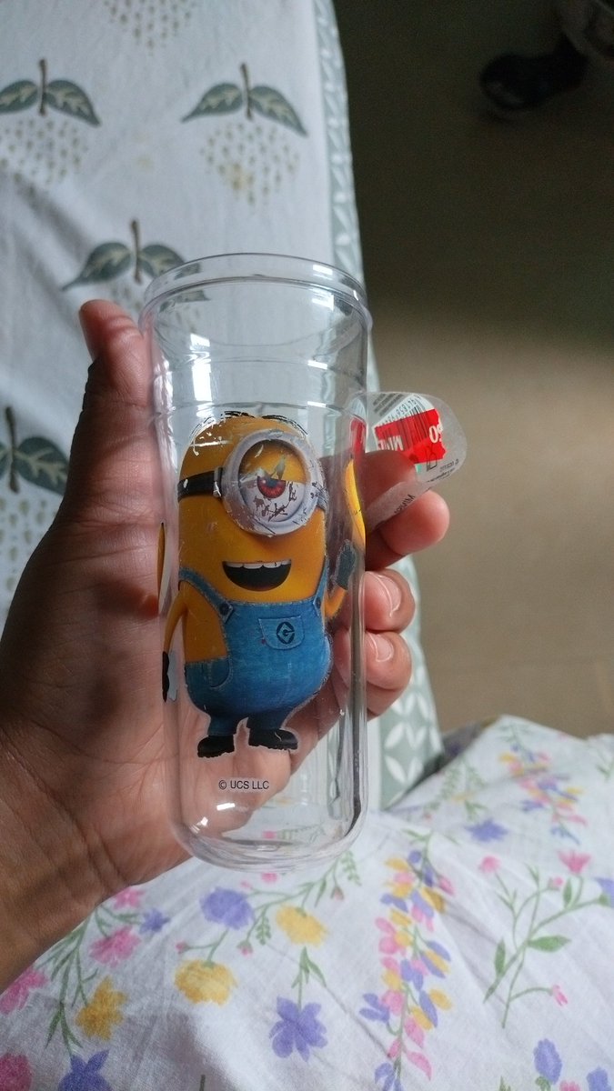 Ragini2390's tweet photo. @MinisoOfficial - purchased bottle from CP delhi. Got shinrked, no response from team neither the customer complaint department is responding. Shrinked in 5 days from purchase https://t.co/kOZ5QgZrks