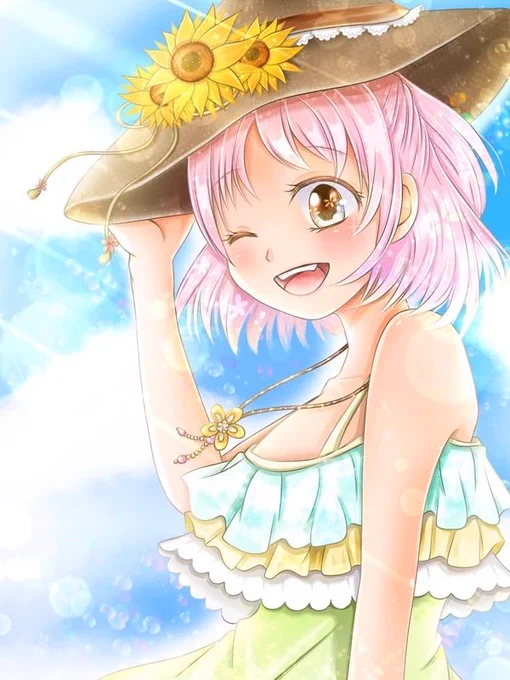 主にキラキラ明るい絵やほんわかした優しい雰囲気のイラストと、笑顔の絵が好き #私はこういう絵師です見た絵師全員参加 